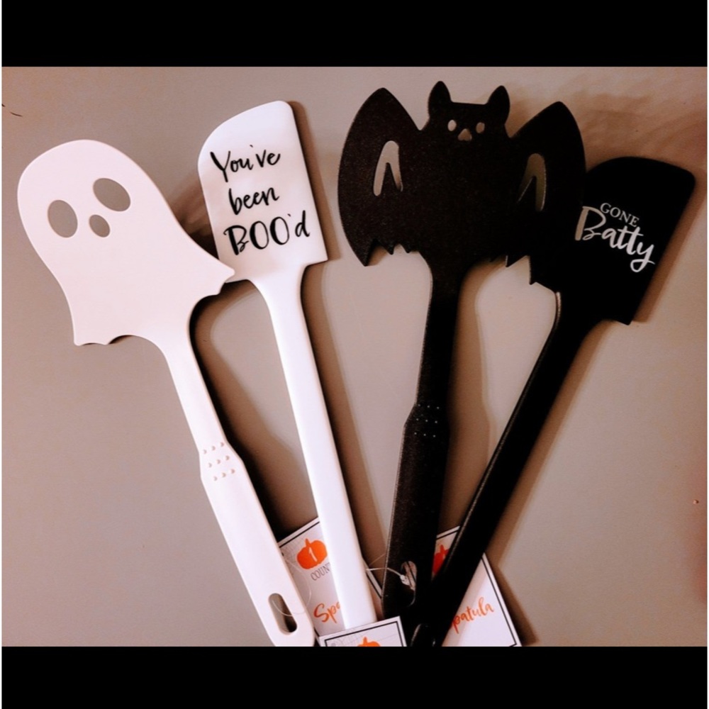 Bulls Eye Halloween Themed Spatulas